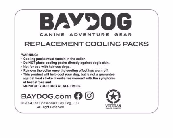 BayDog Replacement Pack for the Arctic Bay Cooling Collar