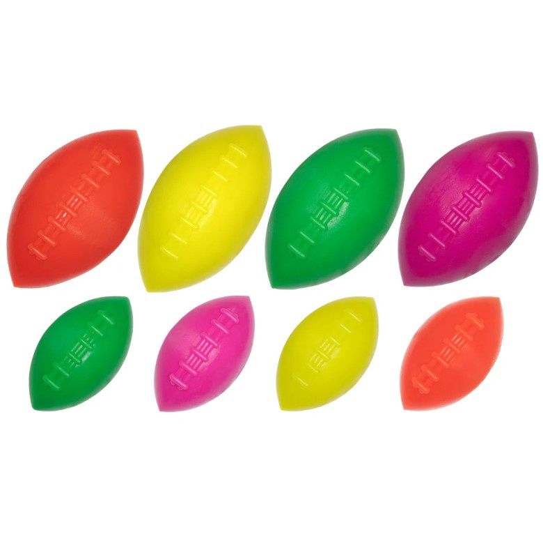RuffDawg Rubber Football Dog Toy