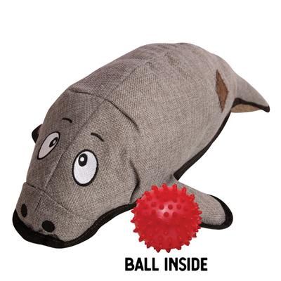 Snugarooz 21 in. Murray the Manatee Grey Dog Toys