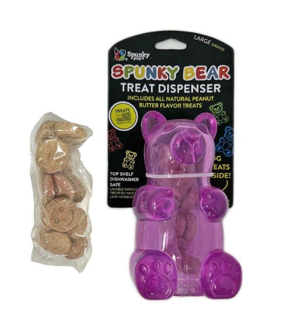 Spunky Pup Gummy Bear Treat Dispenser