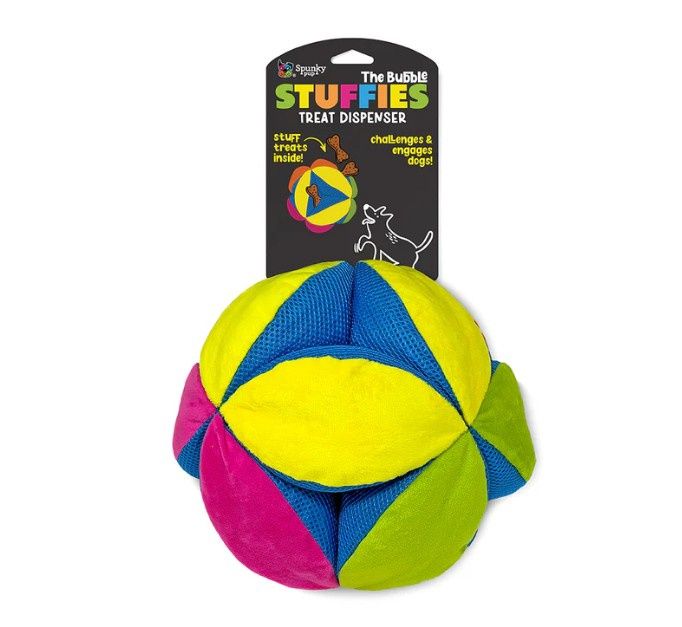 Spunky Pup Stuffies XL Bubble Treat Dispensing Plush Toys