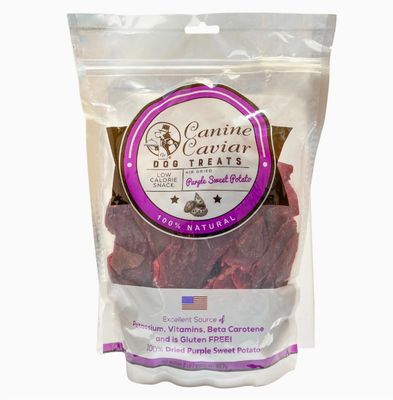 Canine Caviar Purple Sweet Potato Chew Dog Treats