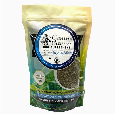 Canine Caviar Organic Norwegian Sun-Cured Kelp 1.5lb Bag