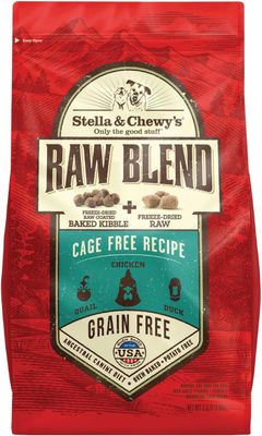 Stella &amp; Chewy Raw Blend Cage Free Grain Free Kibble