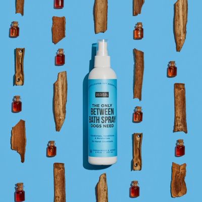 Natural Rapport The Only Between The Bath Spray Dog Needs, Amber &amp; Sandalwood Dog Cologne