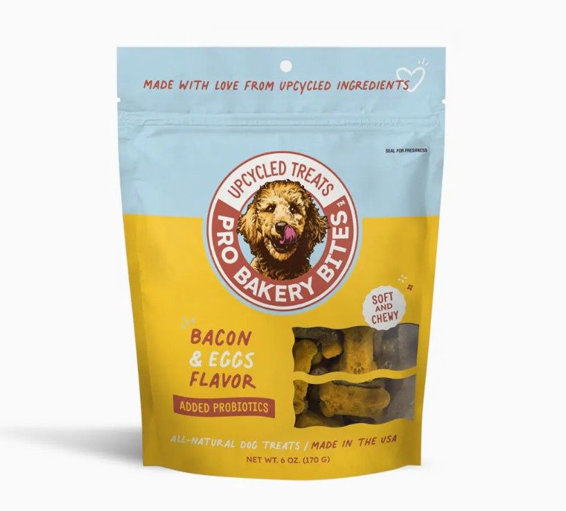 Pro bakery Bites Small Soft &amp; Chewy Bacon &amp; Eggs 6oz Bag