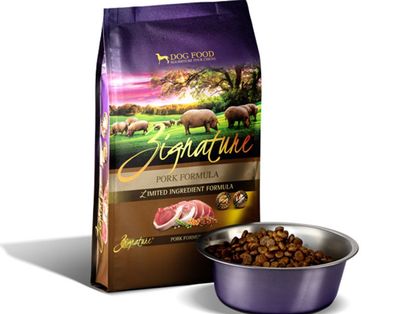Zignature Pork Formula Dry Dog Food