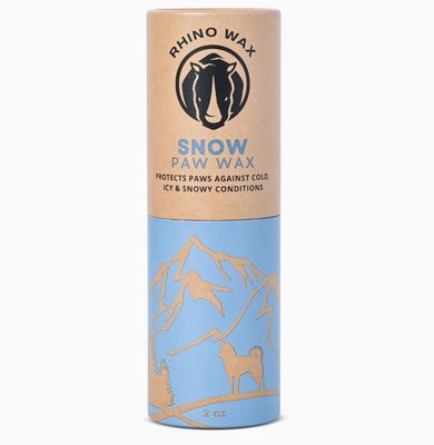 Rhino Wax Dog Paw Protection Snow Wax, 2oz Tube