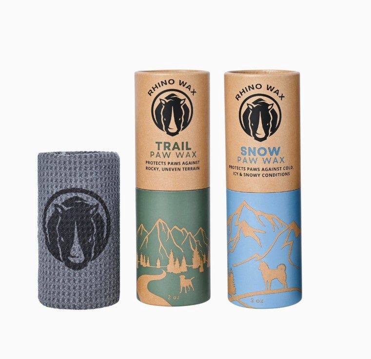Rhino Wax Fall and Winter Paw Pack with 2oz Trail Wax + 2oz Snow Wax