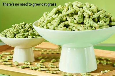 Crunchy Chicken Tuna &amp; Cat Grass Cat Treats, Bulk by the Ounce