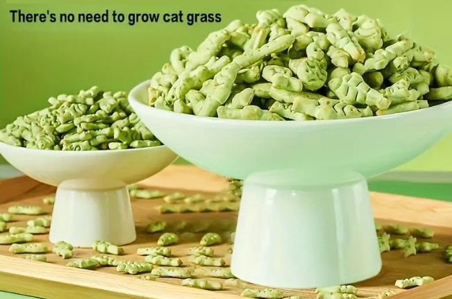 Crunchy Chicken Tuna &amp; Cat Grass Cat Treats, Bulk by the Ounce