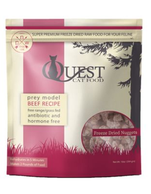 Steve&#39;s Quest Freeze Dried Cat Nuggets Chicken 10oz bag