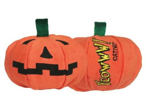 Yeowww! loween Pumpkin Catnip Cat Toy