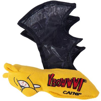 Yeowww! Cat Bat Halloween Catnip Toy