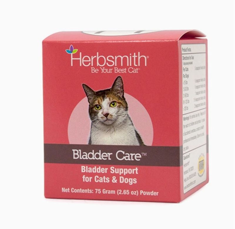 Herbsmith Herbal Blends BLADDER CARE Powder for Cats Supplement,75g Powder