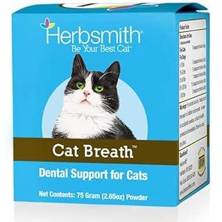 Herbsmith CAT BREATH Dental Support for Cats, 75g