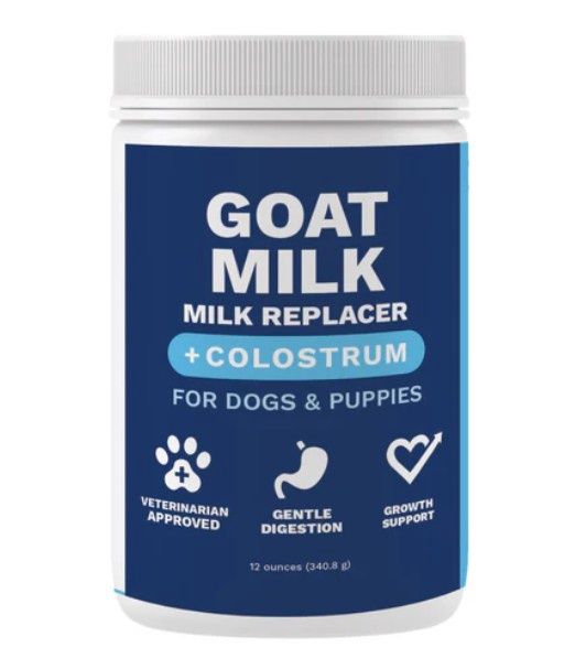 Under the Weather Goat Milk Replacer with Colostrum for Dogs &amp; Puppies 12oz