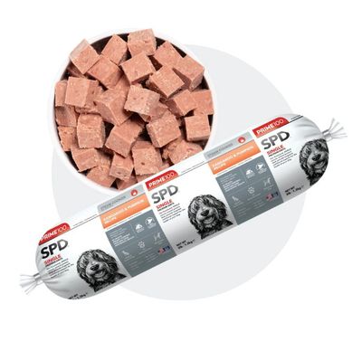 Prime100 SPD Kangaroo &amp; Pumpkin Fresh Food 3lb Roll