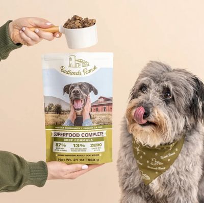 Badlands Ranch Superfood Complete Beef Air-Dried Dog Food
