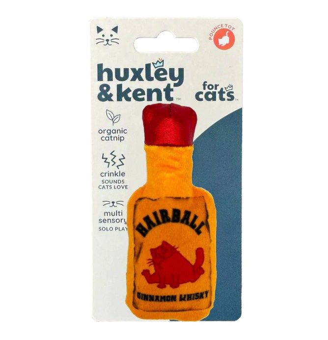 Huxley &amp; Kent Hairball Cinnamon Whiskey Cat Toy