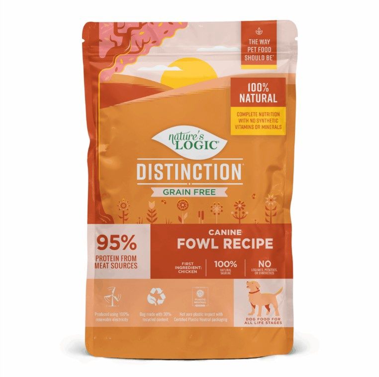 Nature&#39;s Logic Distinction Fowl Recipe Grain Free Dry Dog Food