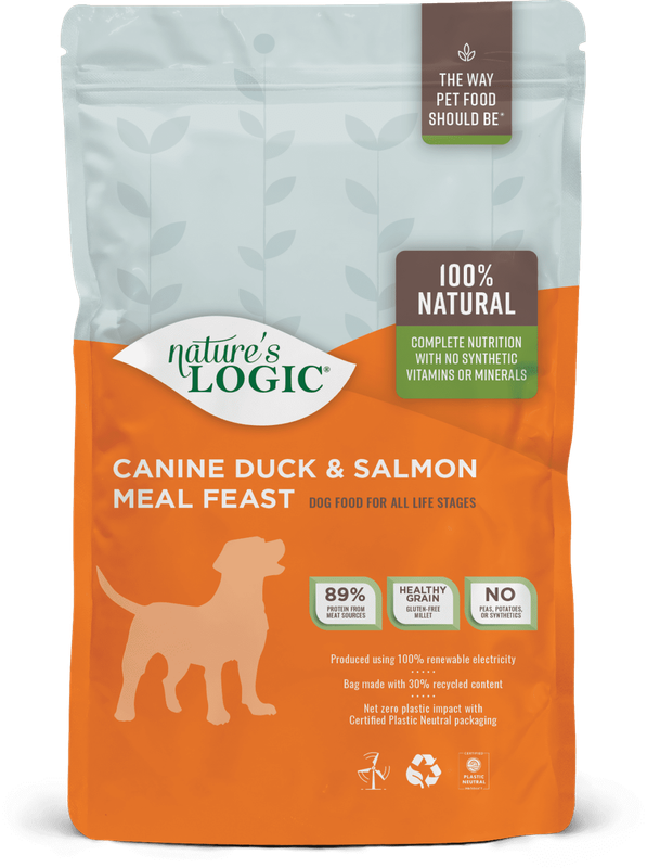 Nature's Logic Duck and Salmon Dry Dog Food