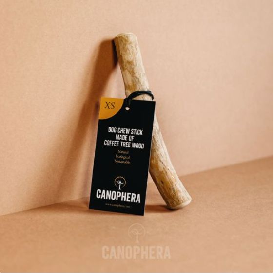 Canophera Coffee Wood Sticks Dog Chew Toy, Each, Size: XS