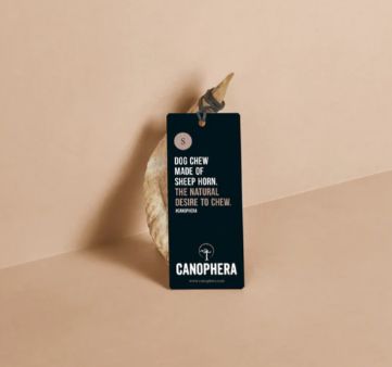 Canophera Sheep Horn (Whole), Size: XS