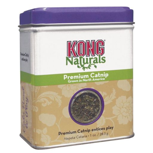 KONG Premium Catnip 1oz Tin for Cat Toys