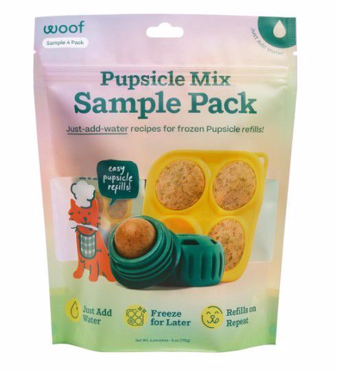 Woof Pupsicle Mix Sample Pak Dog Treats