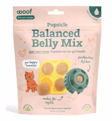 Woof Pupsicle Mix Balanced Belly Pumpkin Dog Treats