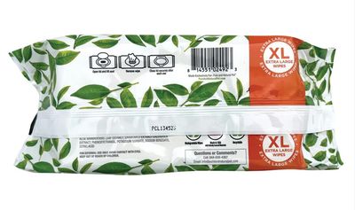 Pure &amp; Natural Pet Grooming and Cleansing Wipes Unscented XL 100ct