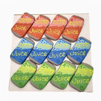 Paws Gourmet Zoom Juice Dog Cookie 4in Treat