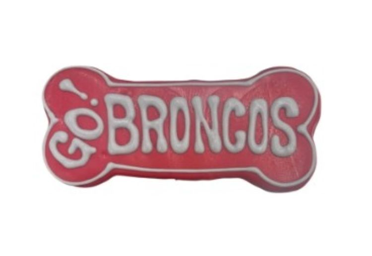 Paws Gourmet Go Broncos Team Dog Cookie 5" Treat