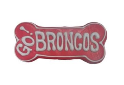 Paws Gourmet Go Broncos Team Dog Cookie 5" Treat