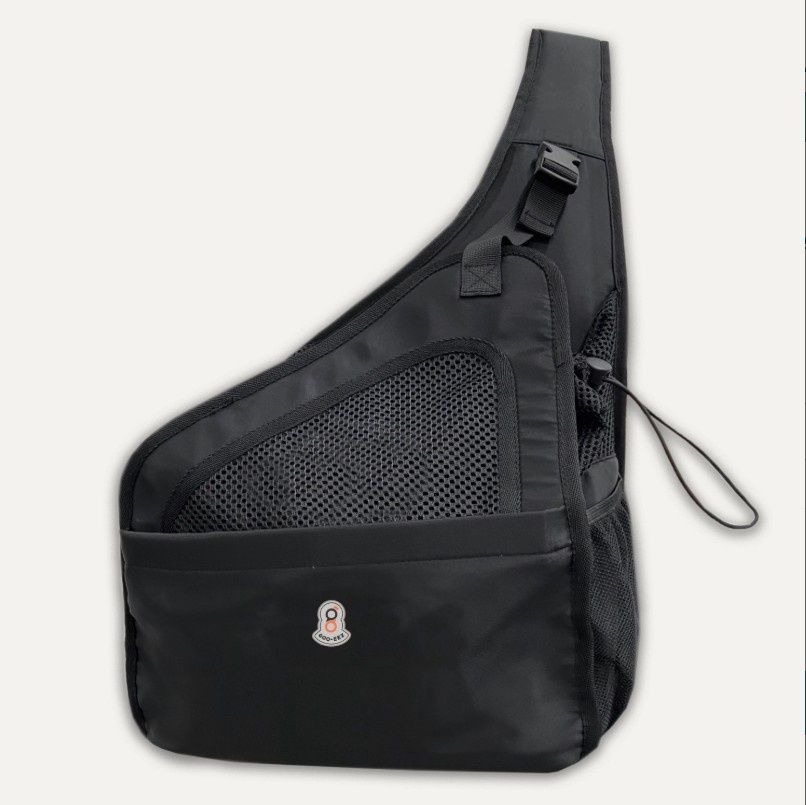 Goo-eez Crossbody Travel Sling Pet Carrier, Black