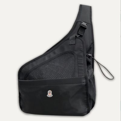 Goo-eez Crossbody Travel Sling Pet Carrier, Black