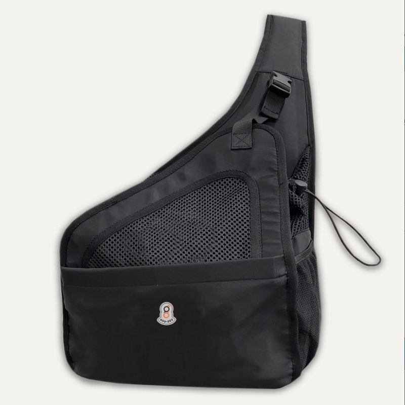 Goo-eez Crossbody Travel Sling Pet Carrier, Black