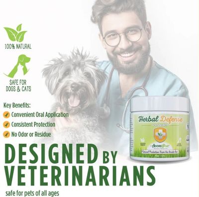Adore Pet Herbal Defense Powder Flea &amp; Tick Repellant 4oz Jar