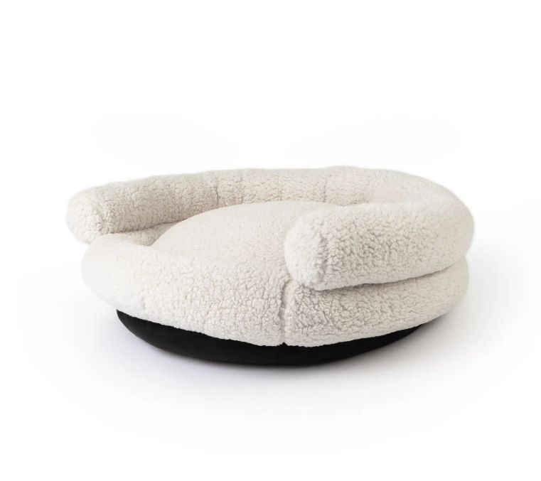 Petmate Double Bolster Sherpa Couch Bed  32"