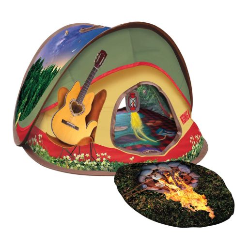 KONG Cat Play Spaces Glamping Tent Toy