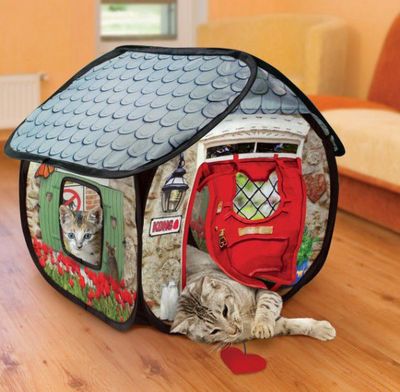 Kong Cat Play Spaces BUNGALOW Catnip Toy
