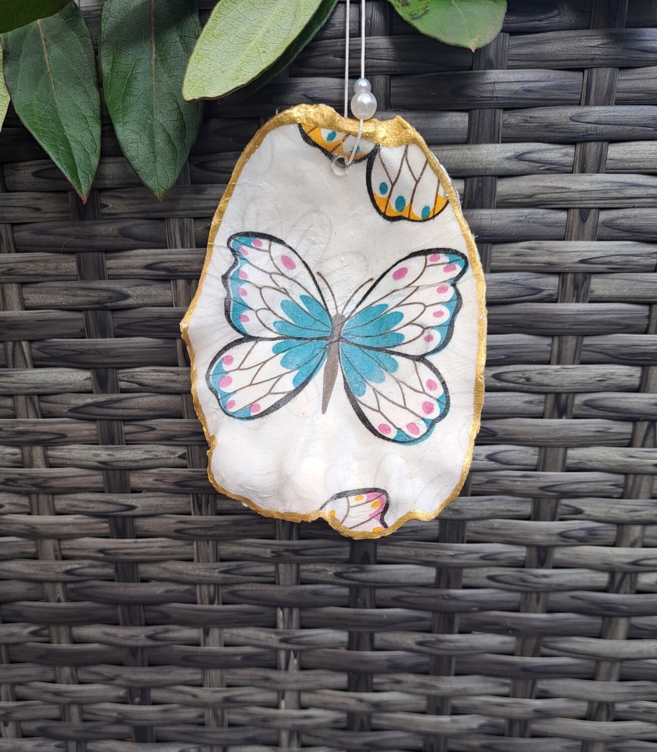 Anhänger Schmetterling grün