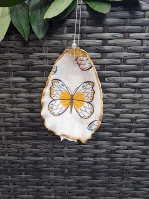 Anhänger Schmetterling gelb
