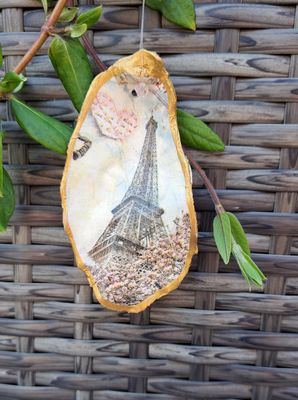 Anhänger Eifelturm mit Herz