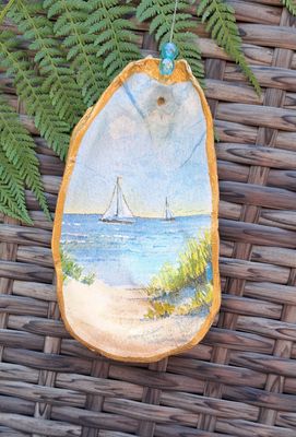 Anhänger Schiff-Strand
