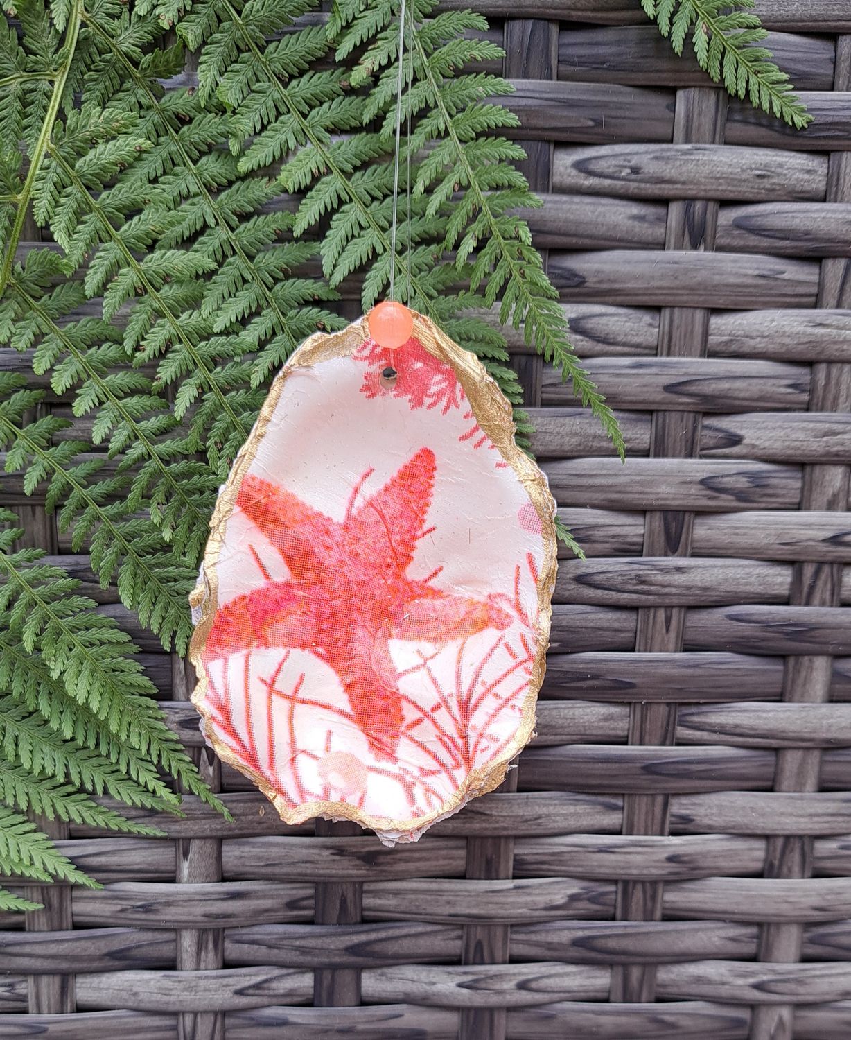 Anhänger Seestern pink