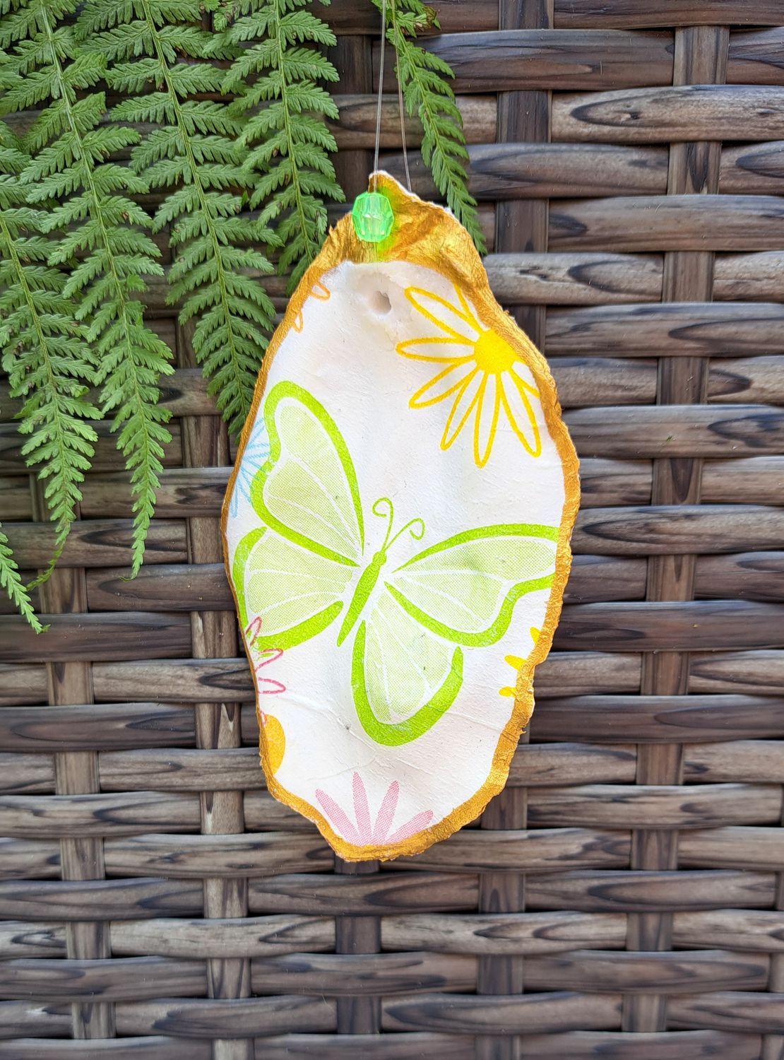 Anhänger Schmetterling grün