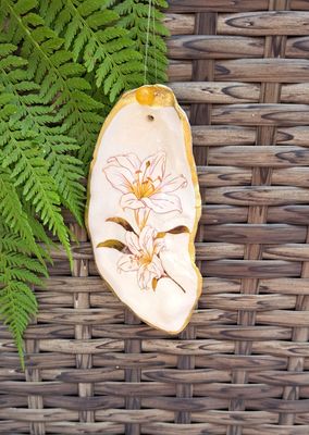 Anhänger Lilie Weiß