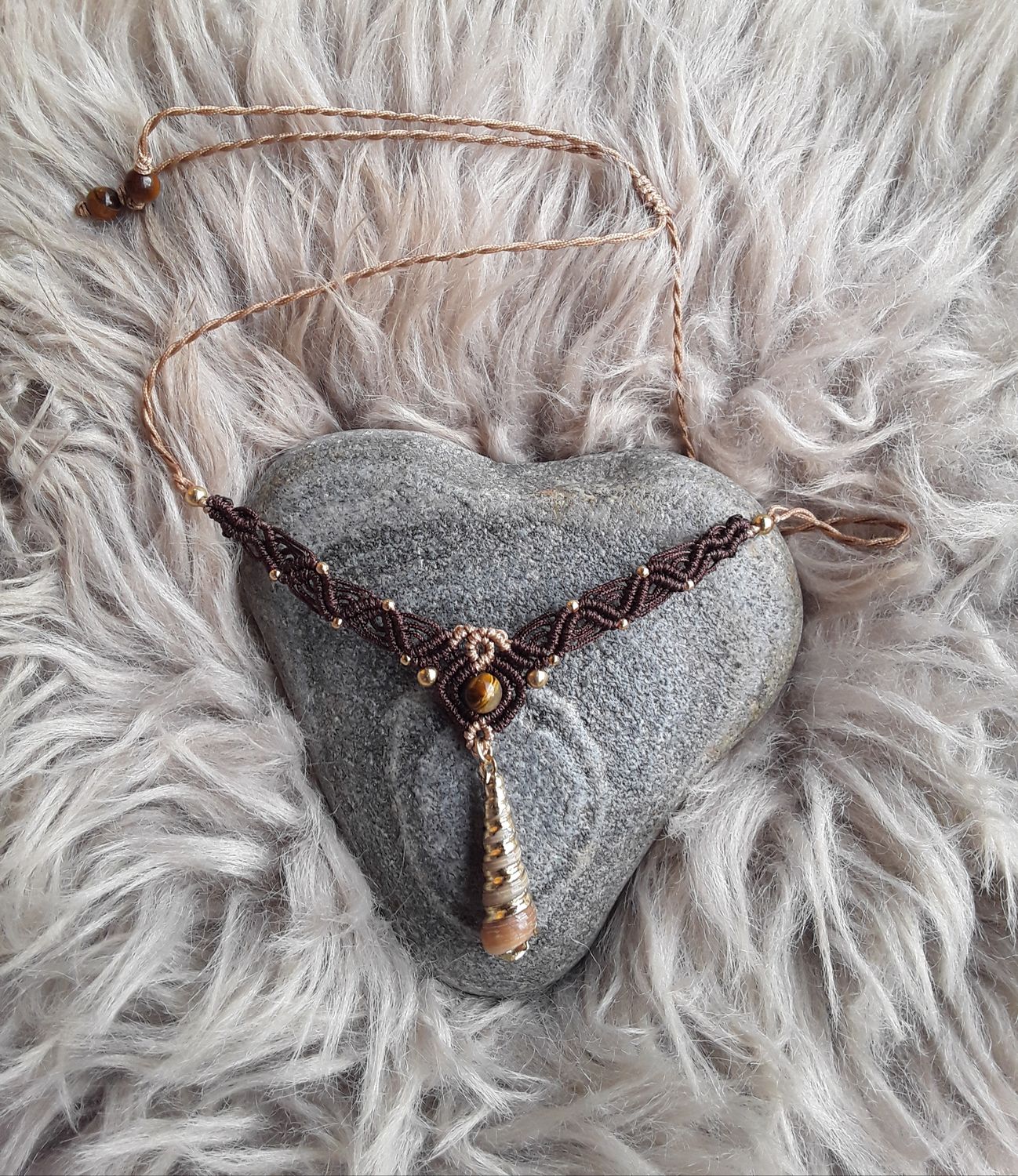 Makramee Kette